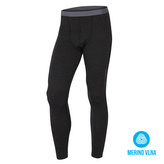 Merino termoprádlo Pánské kalhoty černá - XL