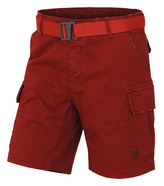 Pánské bavlněné kraťasy Ropy M tm. cihlová - XXL