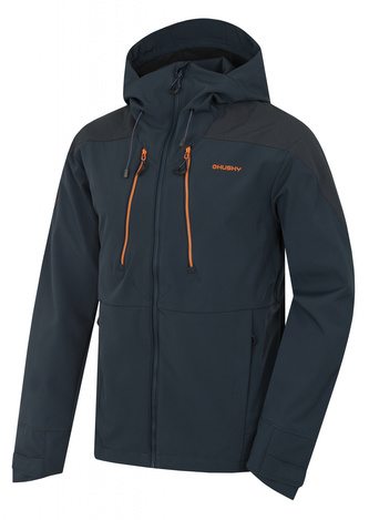 Pánská softshell bunda Sevan M antracit - XL