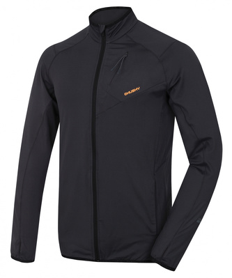 Pánská mikina na zip Tarp zip M tm. šedá - XL