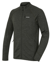 Pánská mikina z merino vlny Alou M khaki - XL