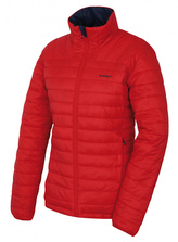 Dámská plněná oboustranná bunda Nodiq L červená/námořnická - XL