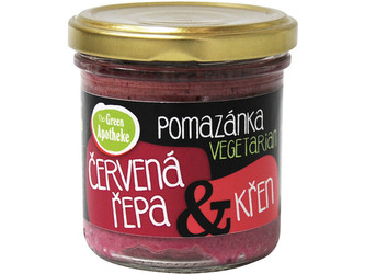 Green Apotheke Pomazánka červená řepa a křen 140 g