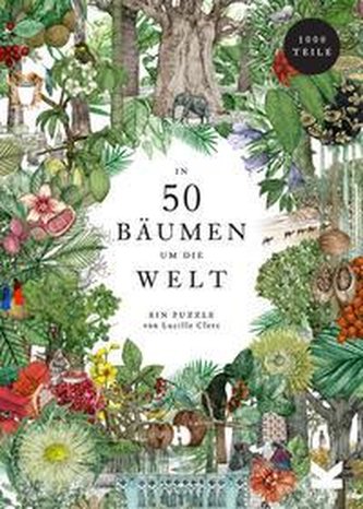 In 50 Bäumen um die Welt Puzzle 1000 Teile