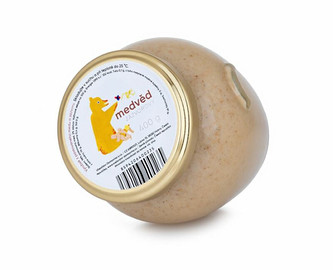 Včelařství Domovina Medvěd zázvorový - med se zázvorem 75 g