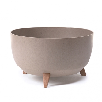 Plastová mísa Roma eco coffee 470 mm, latte