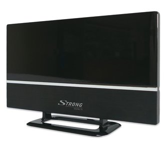 STRONG digitální DVB-T/T2 anténa SRT ANT 30/ LTE filtr/ vnitřní/ zisk 20 dB za VHF/16 dB za UHF/ černá