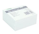 Bloček KOSTKA bílá 85 x 85 x40mm nelepená