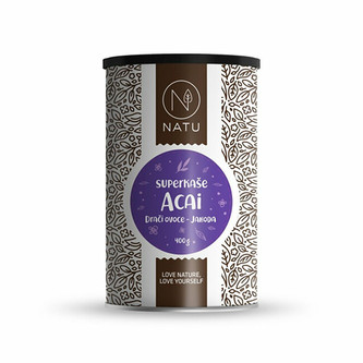 Natu Superkaše Acai s dračím ovocem a jahodami 400 g