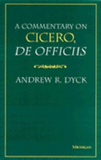 Commentary on Cicero ""De Officiis
