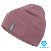 Dámská merino čepice Merhat 4 růžová - S-M