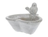 Pítko betonové pro ptáčky SRDCE