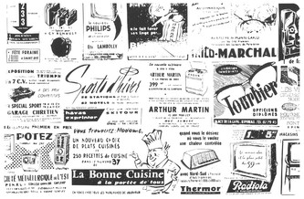 Prostírání NEWSY/Publicité 30x45 cm Mybesthome