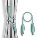 Dekorační ozdobná spona na závěsy BRAVO tyrkysová Mybesthome 2 kusy v balení