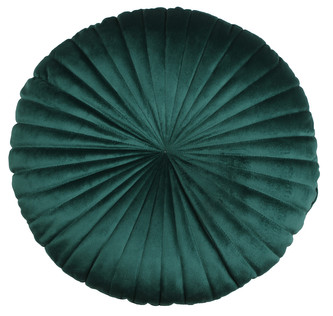 Polštář s výplní VICKY zelená O 40 cm Mybesthome