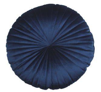 Polštář s výplní VICKY modrá O 40 cm Mybesthome