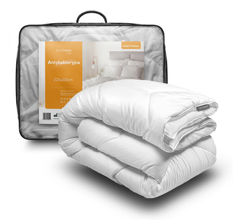 Prošívaná celoroční přikrývka pro alergiky ANTIBACTERIAL 200x220 cm mikrovlákno John Cotton