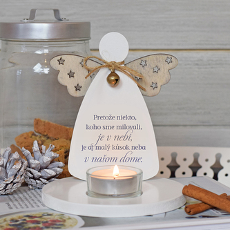 Svícen anděl - Nebo v našom dome SK