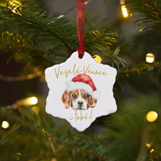 Keramická ozdoba - Bígl