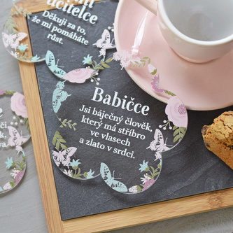 Květinka na pověšení - pro babičku