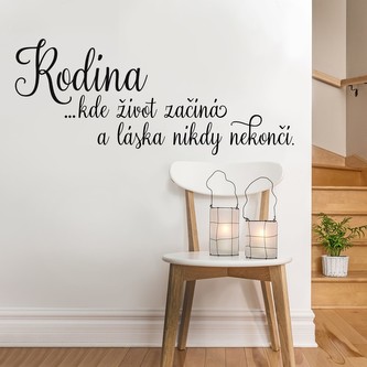 Rodina, život, láska