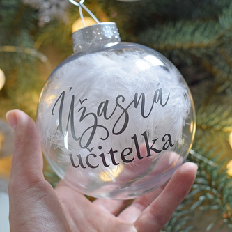 Baňka s peřím - Úžasná učitelka