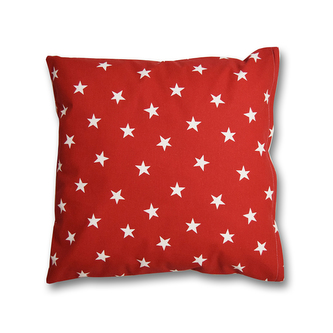 Polštářek Hvězdy červená Edice Red&Grey;