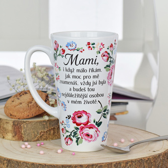 Hrnek Věnování pro mámu (shabby)