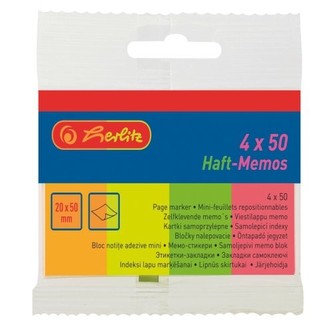 Herlitz - Samolepicí bloček 20 x 50 mm