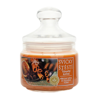 Svíčka ze sójového vosku - Vánoční koření velká