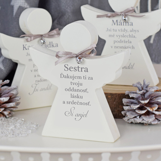 Andílek s rolničkou pro sestru SK