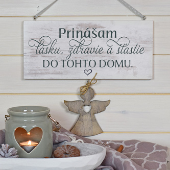 Cedulka s andělem SK