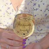 Sklenice na víno - Kamarádky roku