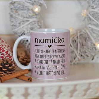 Hrnek klasik- Nejlepší mamička v historii SK