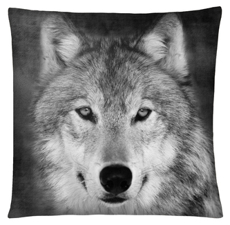 Polštář s vlkem 20 Mybesthome 40x40 cm