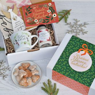 Dárková sada - Krásné Vánoce, babičko!