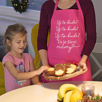 Kuchyňská zástěra - Život mámy.