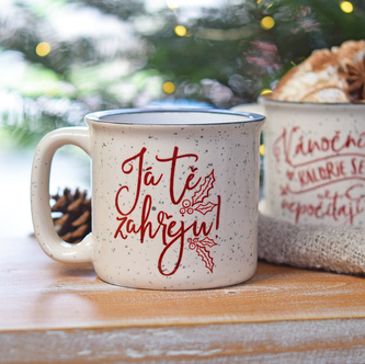 Vánoční hrnek - "Já tě zahřeju"