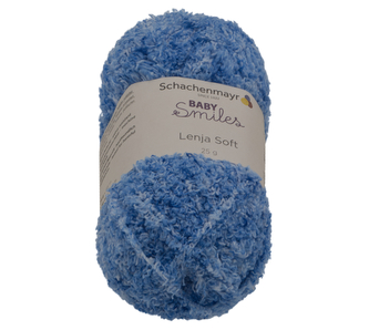 Příze LENJA SOFT - tmavě modrý melír - 25g / 85 m