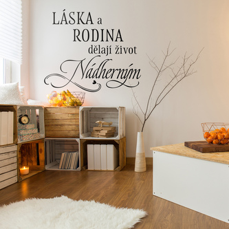 Láska a rodina ...
