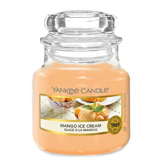 YANKEE CANDLE Mango Ice Cream svíčka 104g