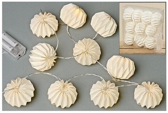 Světelný řetěz LED lampičky - bílé