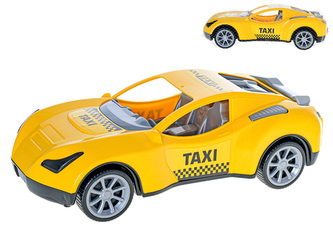 Auto sportovní taxi 37cm volný chod v síťce