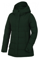 Dámský hardshell plněný kabát Nilit L tm. zelená - XL