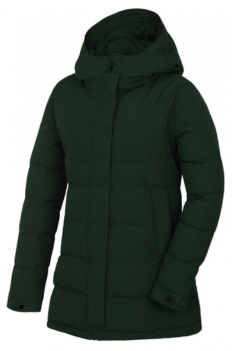 Dámský hardshell plněný kabát Nilit L tm. zelená - XL