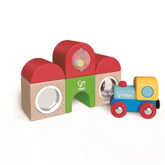 Mašinka s nádražím - kostičky