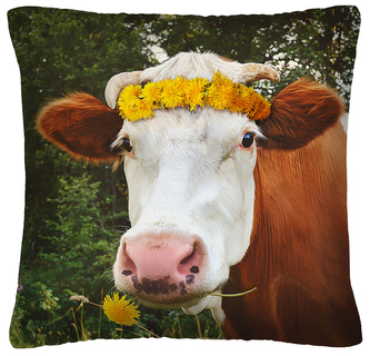 Polštář animal 13 - KRÁVA  Mybesthome 40x40 cm