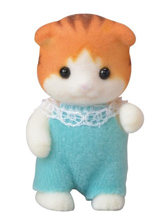 Baby javorové kotě s postýlkou