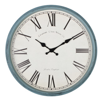 Nástěnné hodiny HYATT mátová  O 41 cm Mybesthome