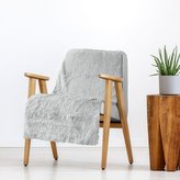 Přehoz na křeslo DARYNA světle šedá 70x160 cm Mybesthome